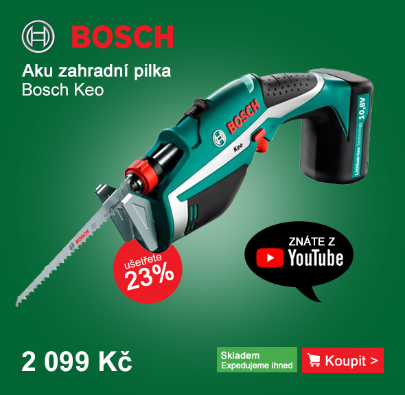 Aku zahradní pilka Bosch Keo 0.600.861.900