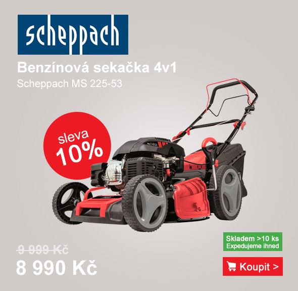 Benzínová sekačka 4v1 Scheppach MS 225-53