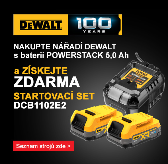Baterie DeWALT zdarma
