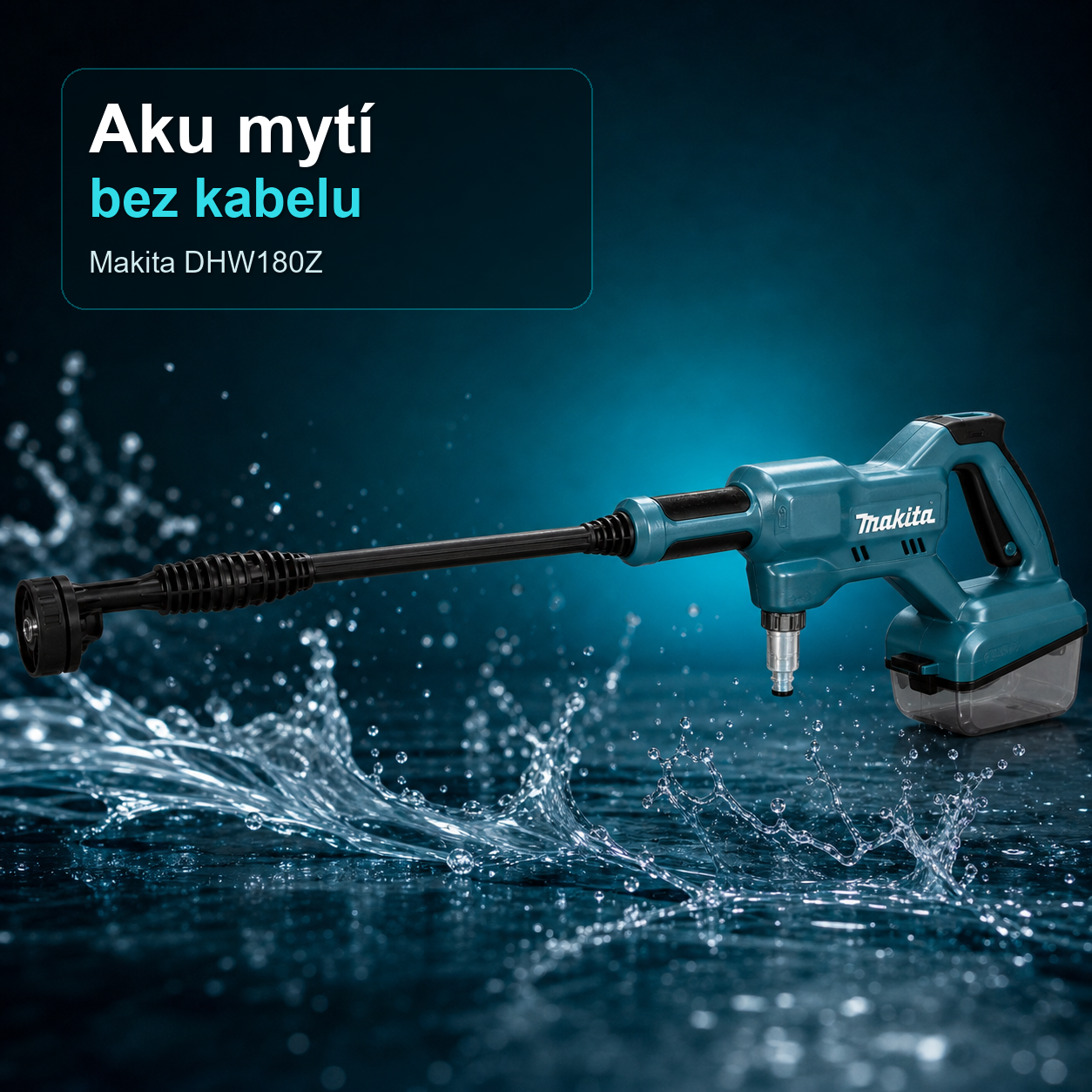 Aku tlaková myčka Makita DHW180Z