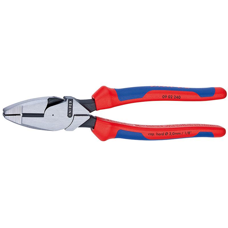 09 02 240 Kabelové nůžky "Lineman’s Pliers" americký model Knipex