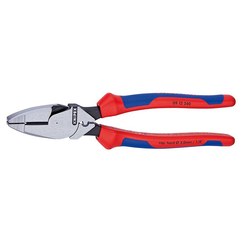 09 12 240 Kabelové nůžky "Lineman’s Pliers" americký model Knipex