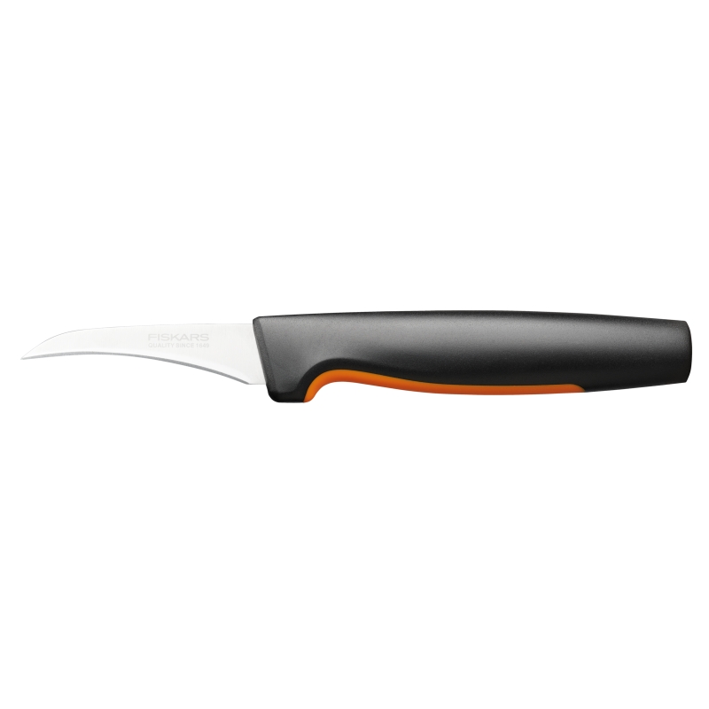 1057545 Zahnutý loupací nůž 7cm Fiskars