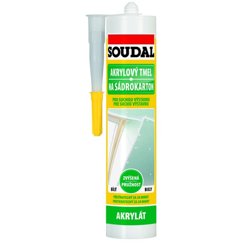 1200510 Akrylový tmel 300ml SOUDAL