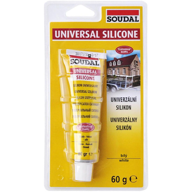 1210065 Univerzální silikon bistr transparentní 60 g SOUDAL