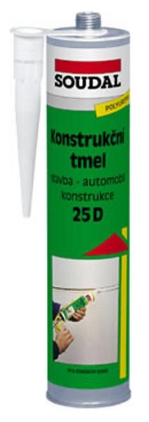 1245100 Konstrukční tmel 310 ml Soudal 25D bílý