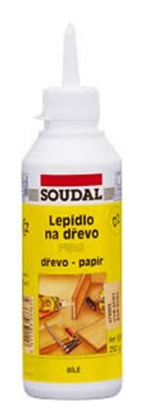 1300200 Lepidlo na dřevo SOUDAL 62A 250 g