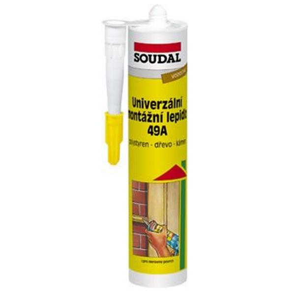 1317507 Univerzální montážní lepidlo 300 ml Soudal 49A