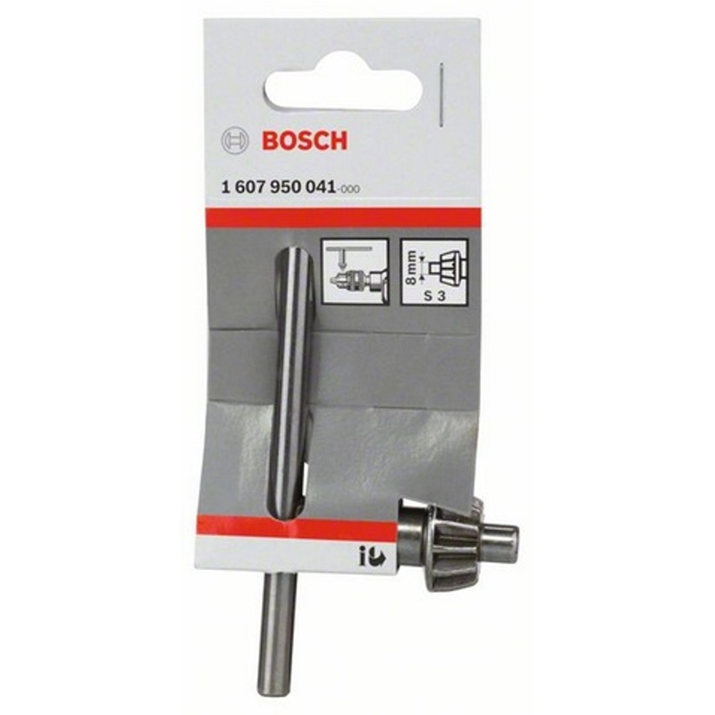 1607950041 Náhradní klička ke sklíčidlům s ozubeným věncem S3, A, 110 mm, 50 mm, 4 mm, 8 mm Bosch