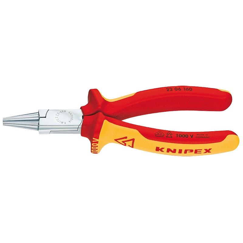 22 06 160 Kleště s kulatými čelistmi 160mm Knipex