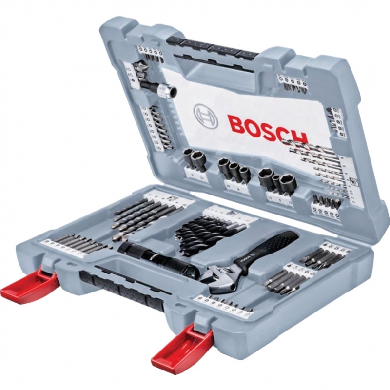 2608P00235 91dílná sada vrtáků a šroubovacích bitů Premium X-Line Bosch