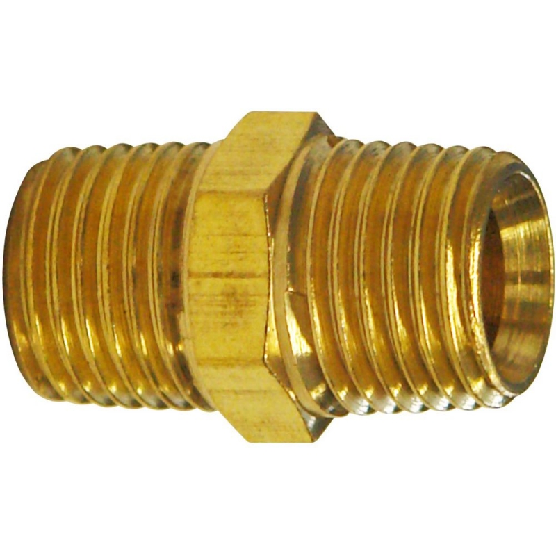 41030 Dvojitá vsuvka 1/4“ vnější - 1/4“ vnější závit (2 ks) Güde