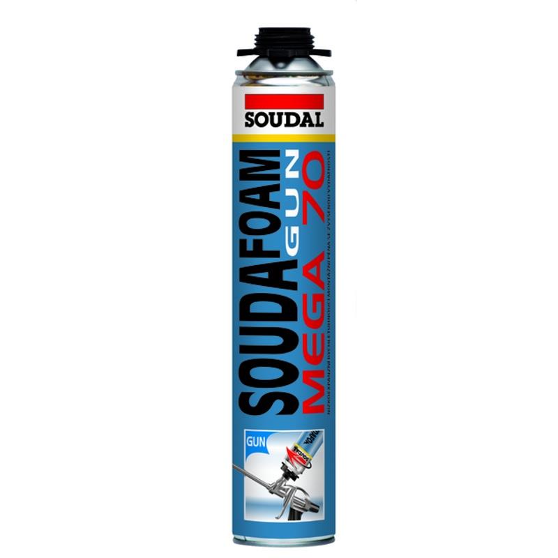 4103100 Pistolová montážní pěna 870ml Soudal SOUDAFOAM Gun MEGA