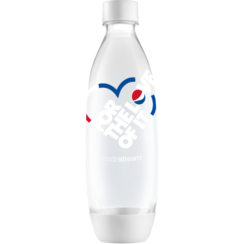 42004334 Lahev Fuse Pepsi Love Bílá 1l Sodastream