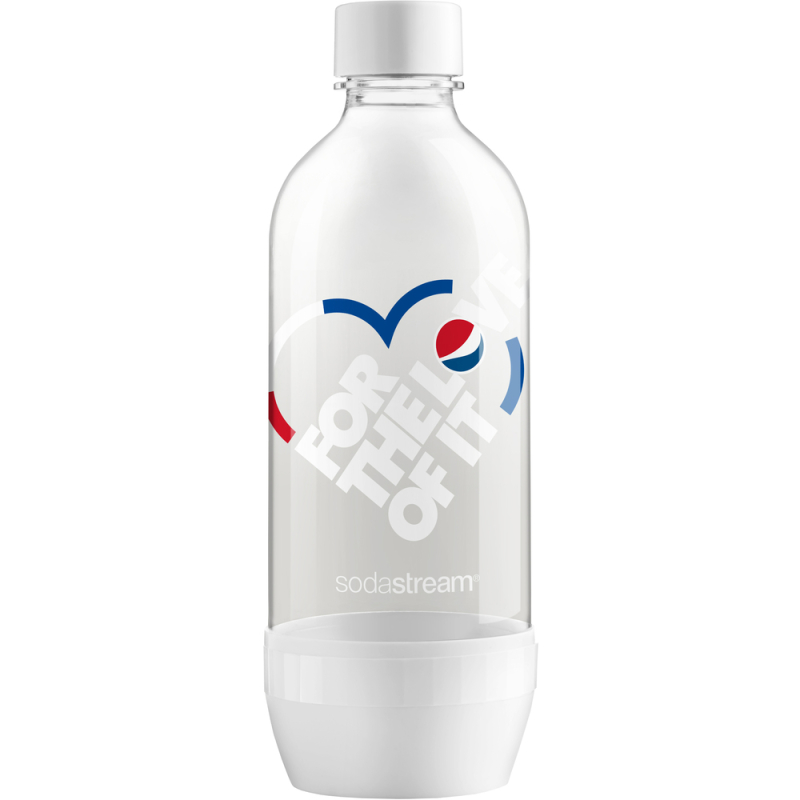 42004335 Lahev Jet Pepsi Love Bílá 1l Sodastream