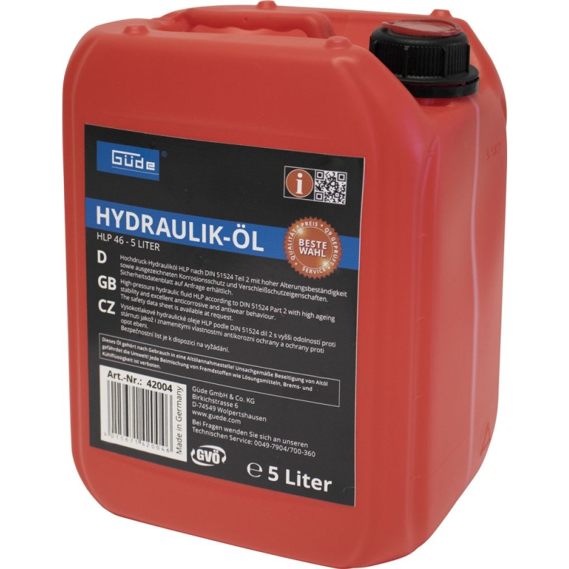 42004 Hydraulický olej HLP 46 5l Güde