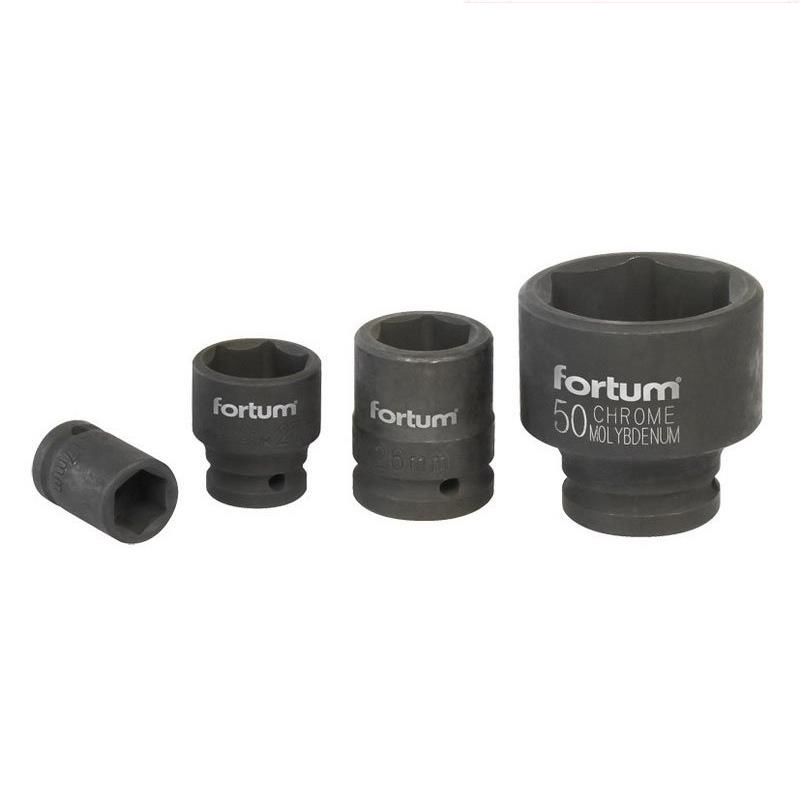 4703033 Hlavice nástrčná rázová 3/4“ 33mm L 57mm FORTUM