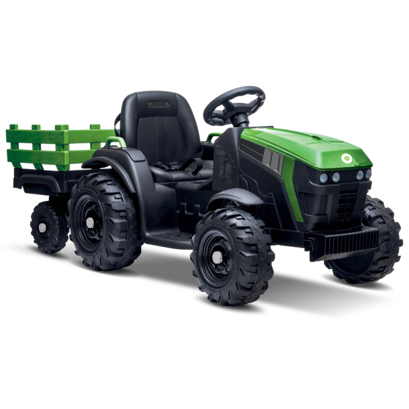 57001071 Elektrický traktor + vozík BUDDY TOYS BEC 8211 FARM