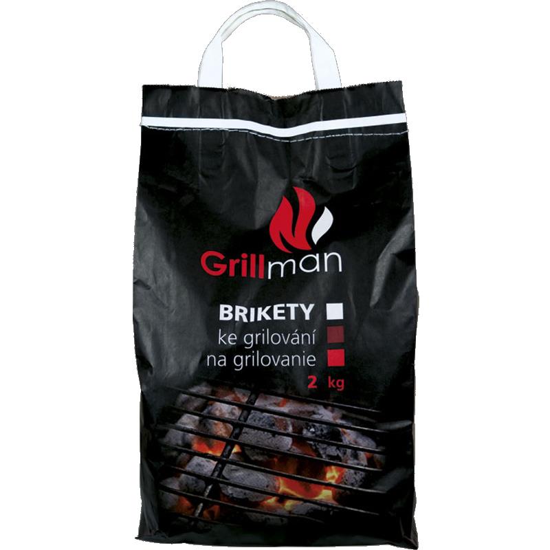 6110022 Brikety ke grilování 2 kg GRILLMAN