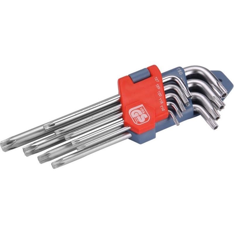 6601 L-klíče TORX sada 9ks T 10-50 EXTOL PREMIUM