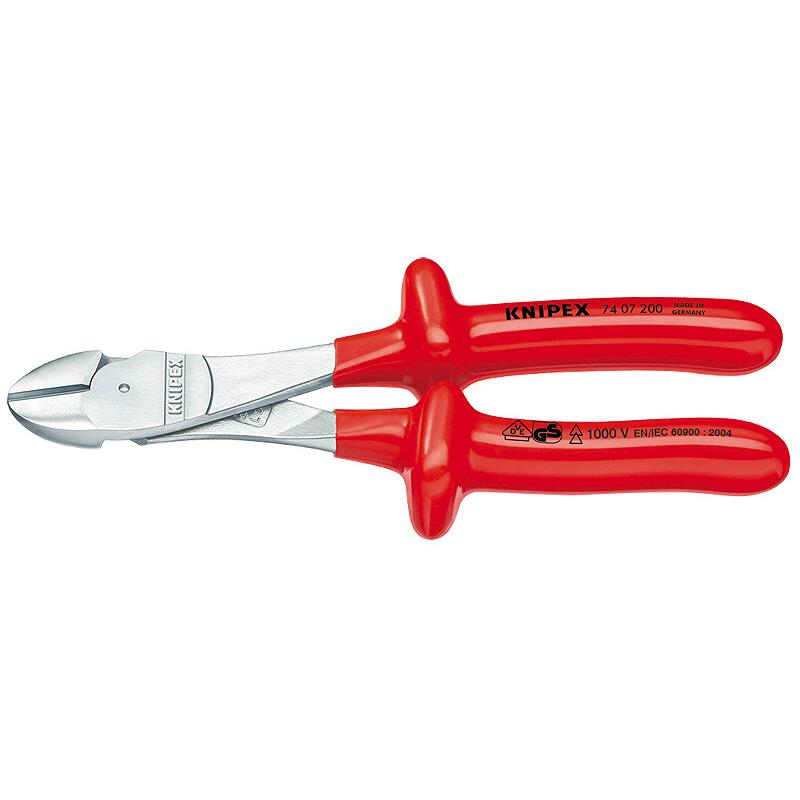 74 07 250 Silové boční štípací kleště Knipex