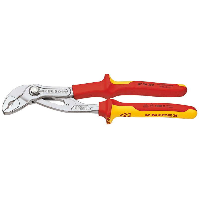 87 26 250 Kleště na vodní čerpadla Hightech Cobra VDE Knipex