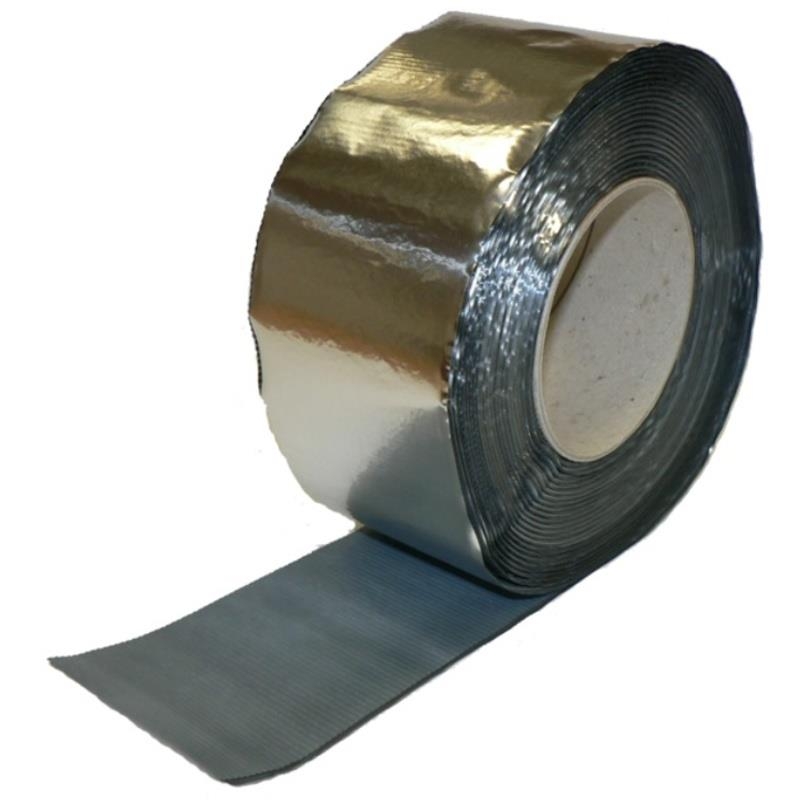 1421446 Butylová samolepící páska Soudaband Butyl-Alu profi 50mm/10m