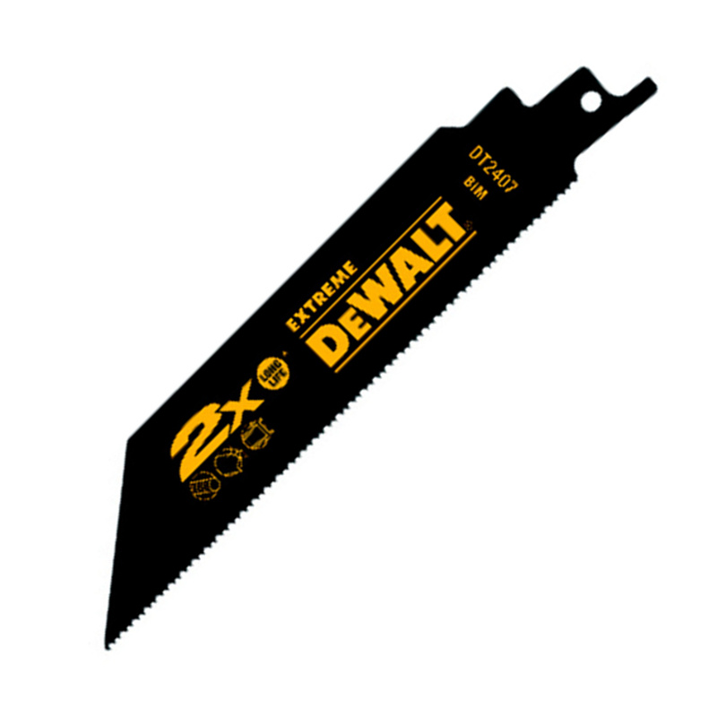 DT2407L Pilový plátek na kov, armatury, trubky a profily rychlý řez pro mečové pily 152mm 5ks DeWALT