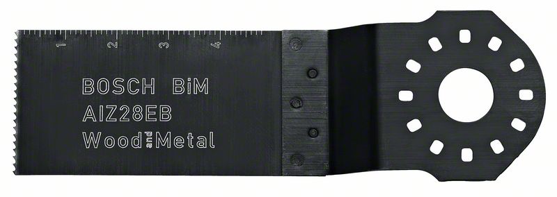 2608661902 Bimetalový ponorný pilový list na dřevo a kov AIZ 28 EB Wood and Metal 50 x 28 mm Bosch