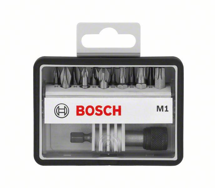 2607002563 12+1dílná sada šroubovacích bitů Robust Line, M Extra-Hart 25 mm Bosch