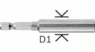 2607000157 Univerzální držáky 1/4", 75 mm, 11 mm Bosch