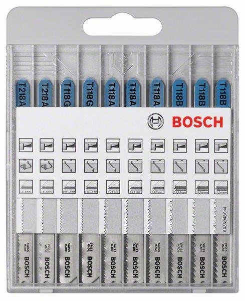 2607010631 10dílná sada pilových plátků pro kmitací pily Bosch Basic for Metal