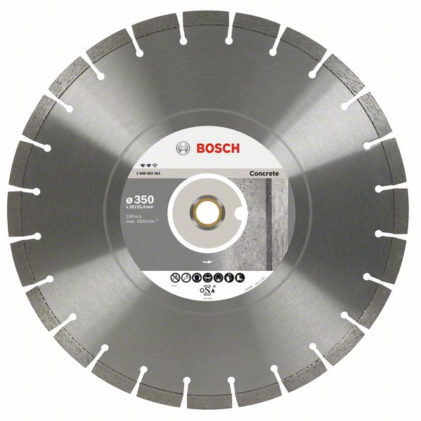 2608602562 Diamantový dělicí kotouč Expert for Concrete 400 x 20/25,4 x 3,2 x 12 mm Bosch