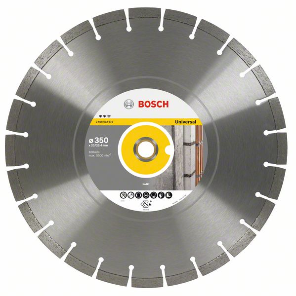 2608602570 Diamantový dělicí kotouč Expert for Universal 300 x 20/25,4 x 2,8 x 12 mm Bosch