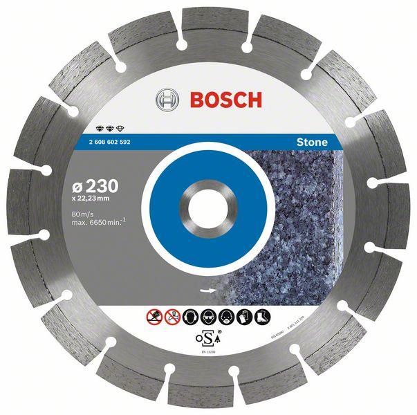 2608602591 Diamantový dělicí kotouč Expert for Stone 180 x 22,23 x 2,4 x 12 mm Bosch