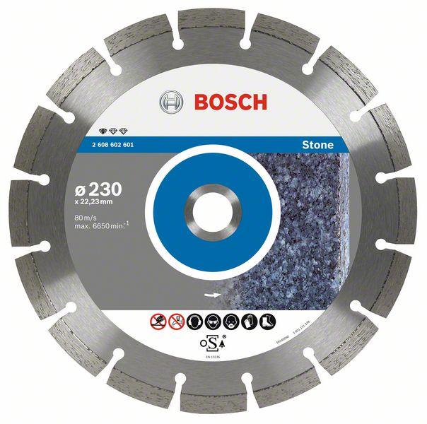 2608602598 Diamantový dělicí kotouč Standard for Stone 125 x 22,23 x 1,6 x 10 mm Bosch