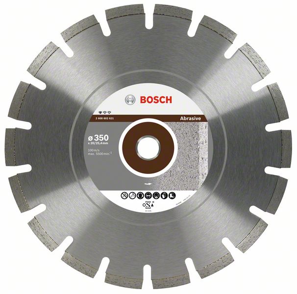 2608602622 Diamantový dělicí kotouč Standard for Abrasive 400 x 20/25,4 x 3,2 x 10 mm Bosch