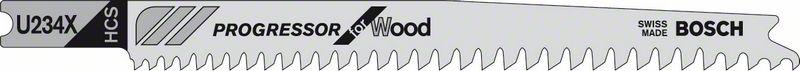2608633525 Pilový plátek do kmitací pily U 234 X Progressor for Wood Bosch