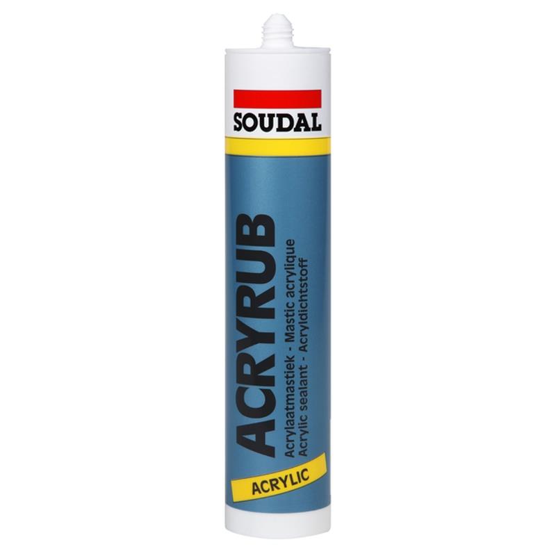 4200200 Akrylový tmel 310ml Soudal ACRYRUB