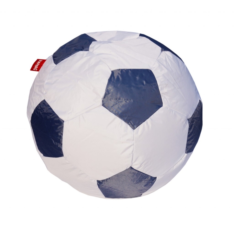 BBfotball-90-gray Sedací vak fotbalový míč 90 cm - gray BeanBag