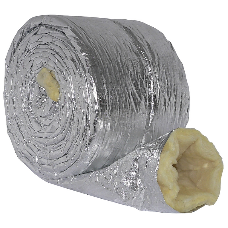 45557 Izolační návlek hliník - minerální vlna (25 mm) pro, 160 mm / 10 m DALAP TIN 160/10