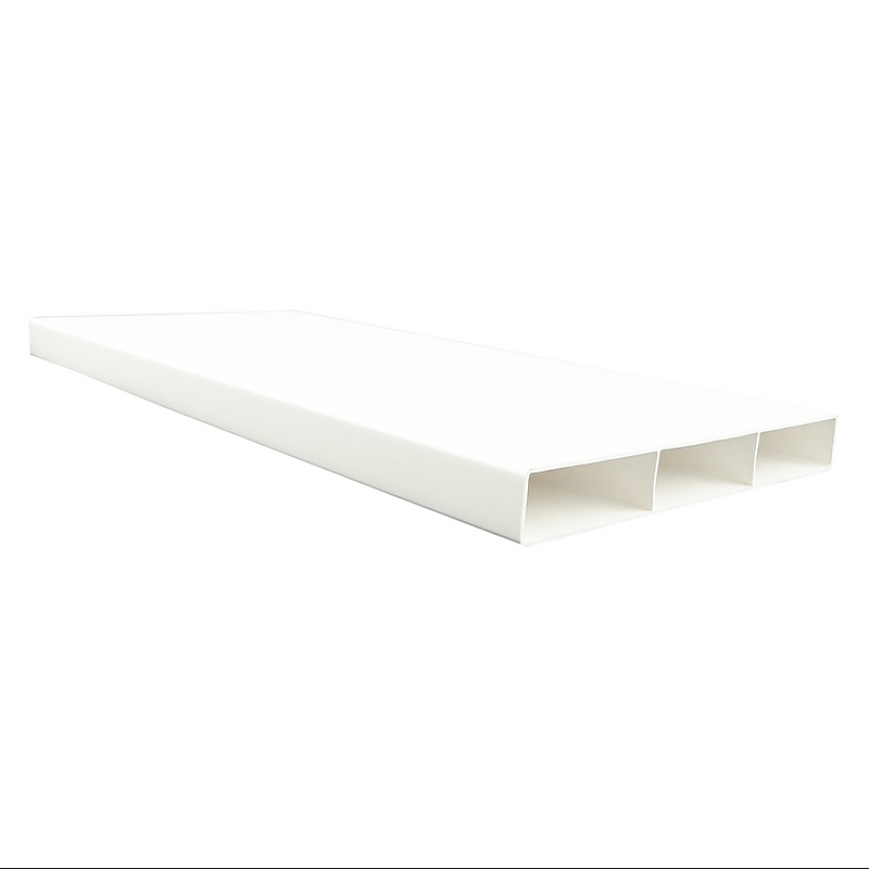 6010 PVC potrubí hranaté pevné 234 x 29 mm / 1,0 m DALAP