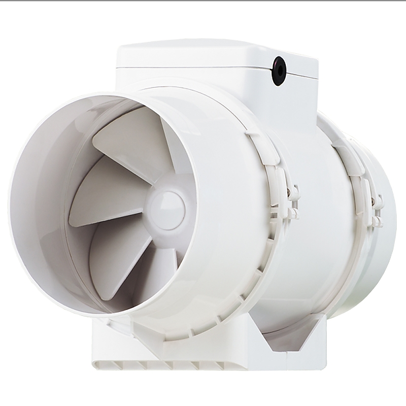 3291 Výkonný plastový potrubní ventilátor 97mm DALAP AP 100 Z