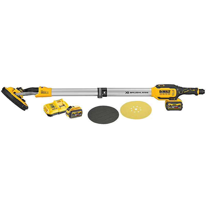 DCE800T2 Aku bruska na sádrokartony 18V 2x6,0Ah DeWALT