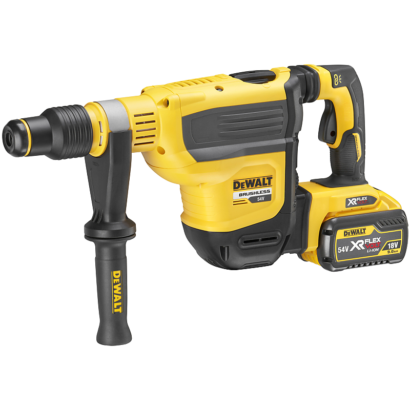 DCH614X2 Aku kombinované kladivo SDS-MAX 54V 2x9,0Ah FLEXVOLT DeWALT