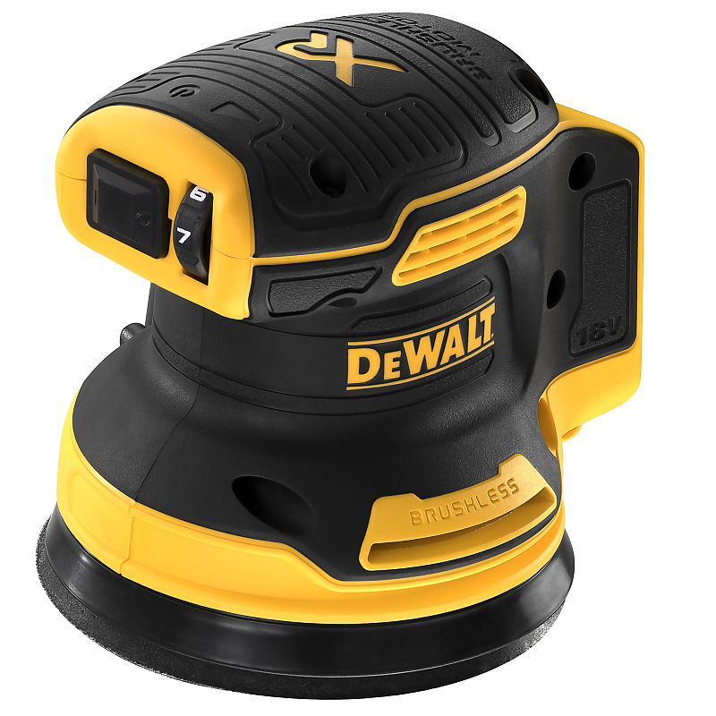 DCW210N Aku excentrická bruska 125mm 18V bez aku DeWALT