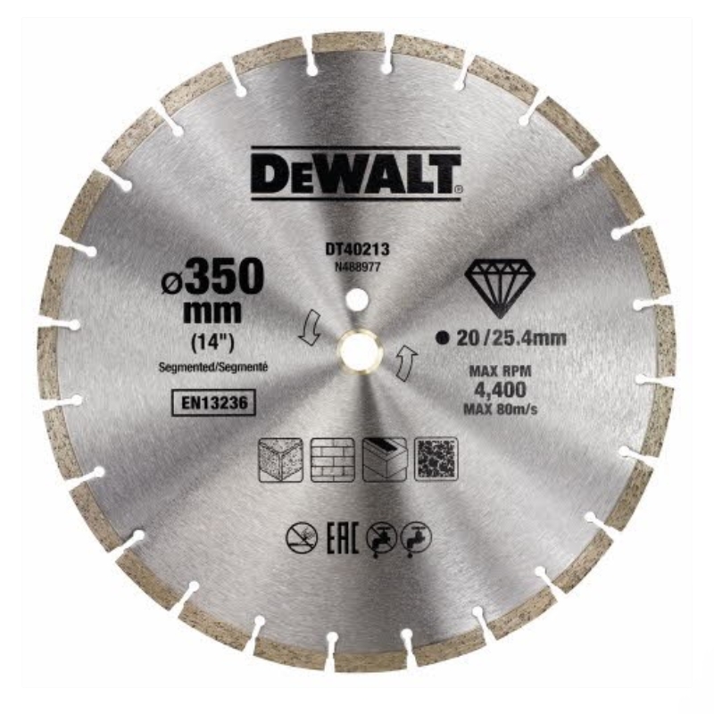 DT40213 Diamantový kotouč 350mm DeWALT