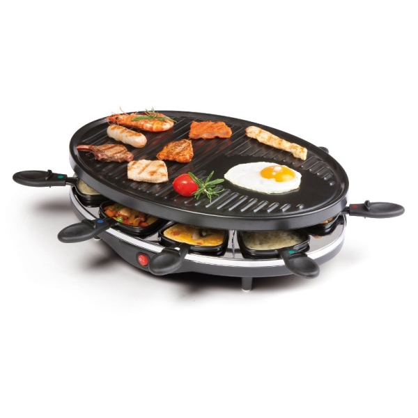 DO9038G Raclette gril pro 8 osob DOMO