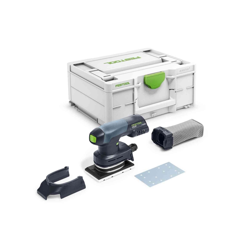 576347 Akumulátorová vibrační bruska Festool RTSC 400-Basic + DÁREK ZDARMA!