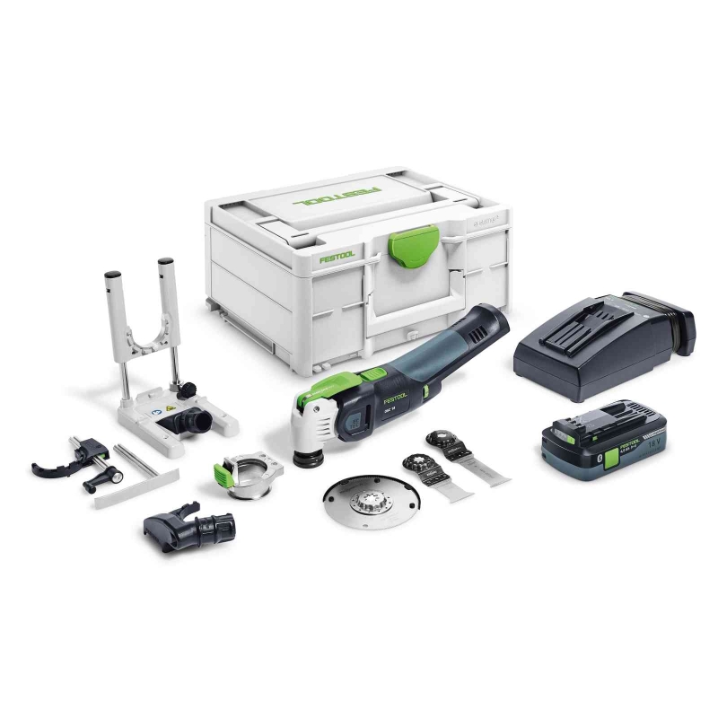 576593 Aku oscilační nářadí Festool VECTURO OSC 18 HPC 4,0 EI-Set + DÁREK ZDARMA!